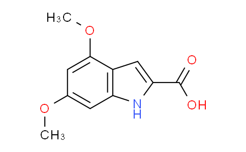 CAS No. 105776-11-2, 4,6-Dimethoxy-1H-indole-2-carboxylic acid
