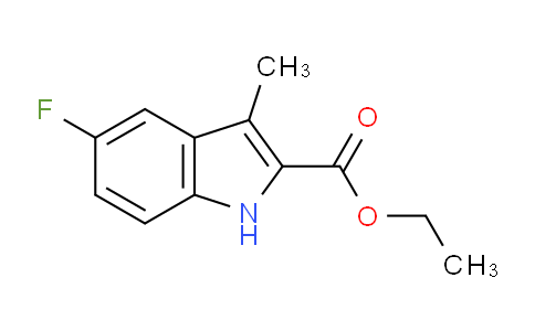 CAS No. 16382-19-7, Ethyl 5-fluoro-3-methyl-1H-indole-2-carboxylate