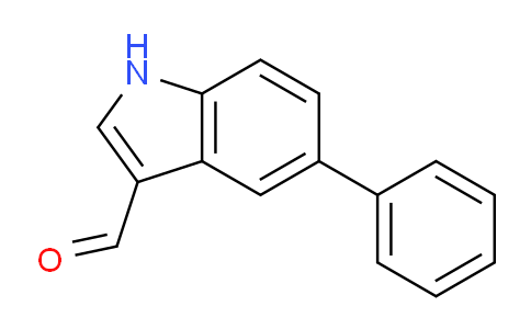 CAS No. 141835-34-9, 5-Phenyl-1H-indole-3-carbaldehyde