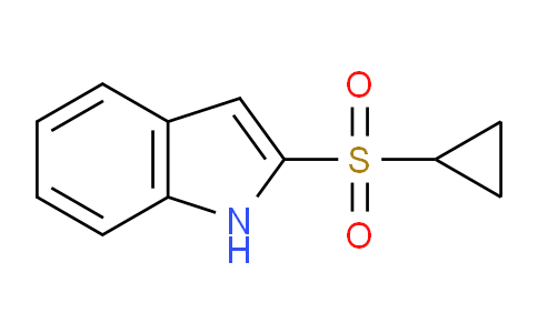 CAS No. 1505521-44-7, 2-(Cyclopropylsulfonyl)-1H-indole