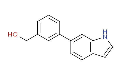 CAS No. 1349717-81-2, (3-(1H-Indol-6-yl)phenyl)methanol