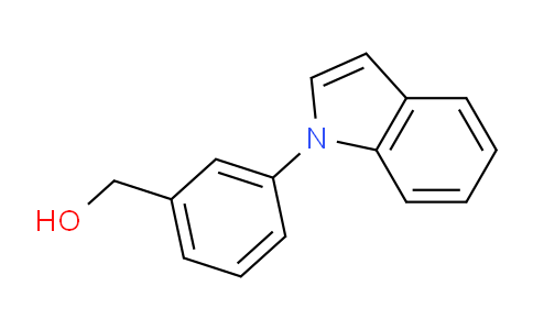 CAS No. 1349715-78-1, (3-(1H-Indol-1-yl)phenyl)methanol
