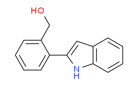CAS No. 88207-35-6, (2-(1H-Indol-2-yl)phenyl)methanol