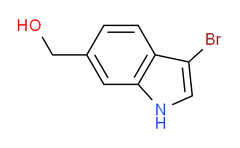 CAS No. 1428866-20-9, (3-Bromo-1H-indol-6-yl)methanol