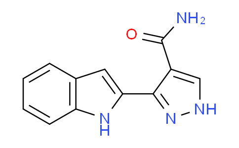 CAS No. 827316-52-9, 3-(1H-Indol-2-yl)-1H-pyrazole-4-carboxamide