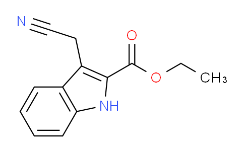 CAS No. 91486-87-2, Ethyl 3-(cyanomethyl)-1H-indole-2-carboxylate