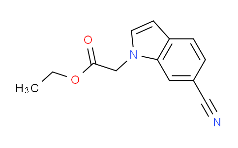 CAS No. 796856-93-4, Ethyl 2-(6-cyano-1H-indol-1-yl)acetate