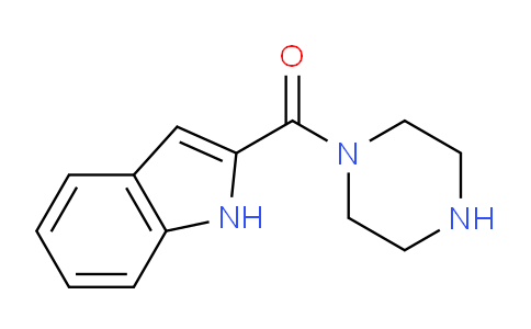 CAS No. 136818-95-6, 2-(piperazin-1-ylcarbonyl)-1H-indole