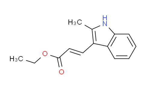 CAS No. 854694-25-0, Ethyl 3-(2-methyl-1H-indol-3-yl)acrylate