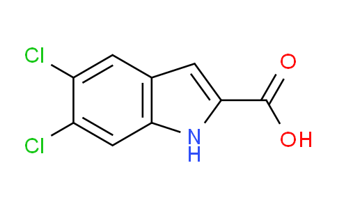 CAS No. 186392-94-9, 5,6-Dichloro-1H-indole-2-carboxylic acid
