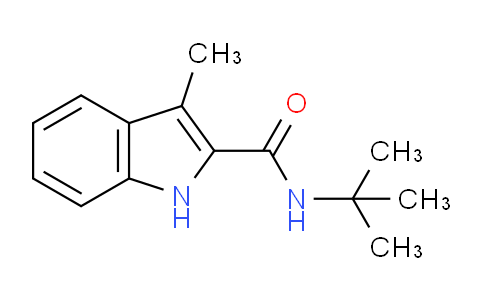 CAS No. 17537-57-4, N-(tert-Butyl)-3-methyl-1H-indole-2-carboxamide