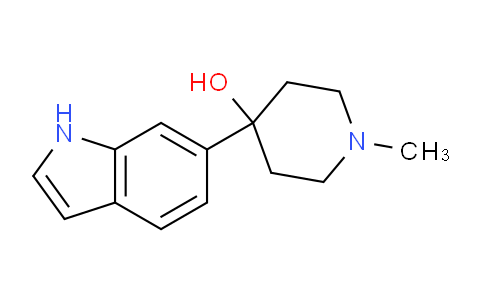 CAS No. 321744-84-7, 4-(1H-Indol-6-yl)-1-methylpiperidin-4-ol