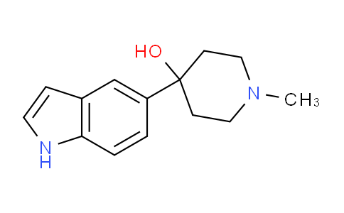 CAS No. 262593-61-3, 4-(1H-Indol-5-yl)-1-methylpiperidin-4-ol