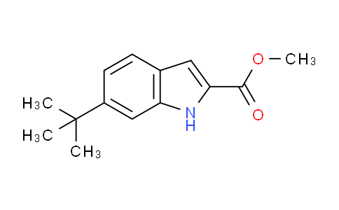 MC729265 | 887360-36-3 | Methyl 6-(tert-butyl)-1H-indole-2-carboxylate