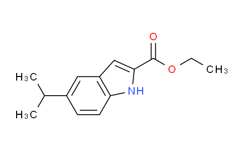 CAS No. 881041-38-9, Ethyl 5-isopropyl-1h-indole-2-carboxylate