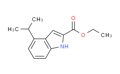 CAS No. 81803-48-7, Ethyl 4-isopropyl-1H-indole-2-carboxylate