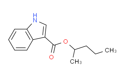 CAS No. 61698-97-3, Pentan-2-yl 1H-indole-3-carboxylate