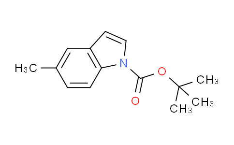 CAS No. 129822-49-7, tert-Butyl 5-methyl-1H-indole-1-carboxylate
