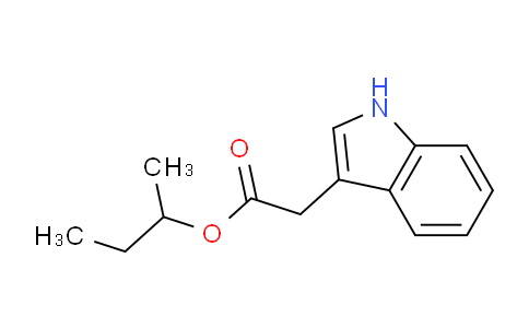 CAS No. 100717-88-2, sec-Butyl 2-(1H-indol-3-yl)acetate