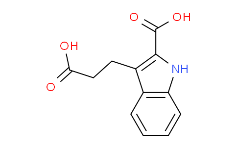 CAS No. 31529-28-9, 3-(2-Carboxyethyl)-1H-indole-2-carboxylic acid