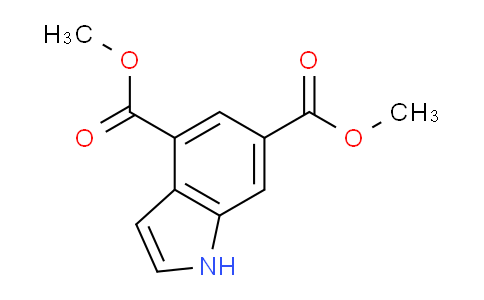 CAS No. 86012-83-1, dimethyl 1H-indole-4,6-dicarboxylate