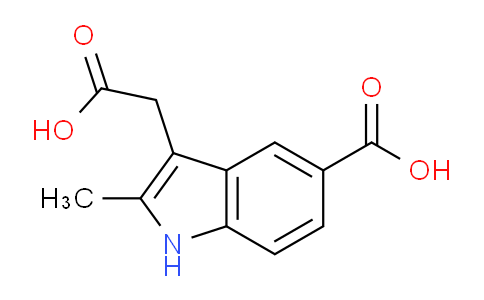 CAS No. 17222-84-3, 3-(Carboxymethyl)-2-methyl-1H-indole-5-carboxylic acid