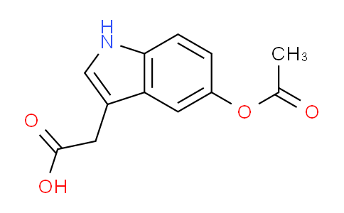 CAS No. 63389-33-3, 2-(5-Acetoxy-1H-indol-3-yl)acetic acid