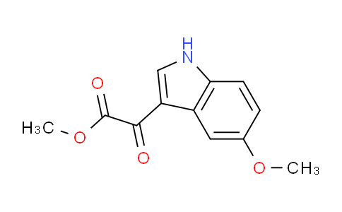 CAS No. 99988-56-4, Methyl 2-(5-methoxy-1H-indol-3-yl)-2-oxoacetate