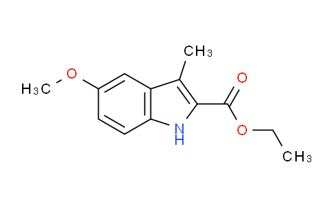 CAS No. 16381-42-3, Ethyl 5-methoxy-3-methyl-1H-indole-2-carboxylate