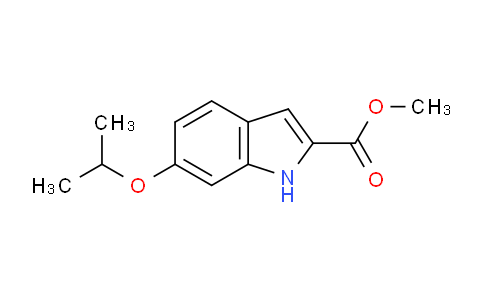 CAS No. 881041-42-5, Methyl 6-isopropoxy-1H-indole-2-carboxylate