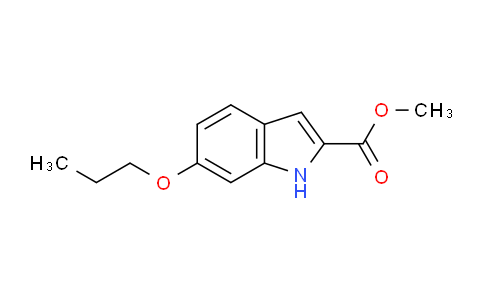 CAS No. 881041-22-1, Methyl 6-propoxy-1H-indole-2-carboxylate