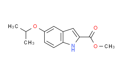 CAS No. 1134334-34-1, Methyl 5-isopropoxy-1H-indole-2-carboxylate