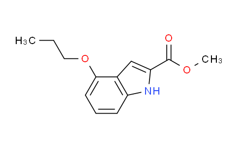 CAS No. 881040-23-9, Methyl 4-propoxy-1H-indole-2-carboxylate