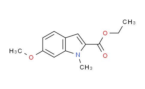 CAS No. 167478-86-6, Ethyl 6-methoxy-1-methyl-1H-indole-2-carboxylate