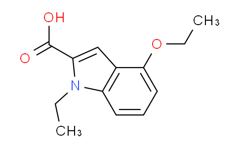 CAS No. 1017062-78-0, 4-Ethoxy-1-ethyl-1H-indole-2-carboxylic acid