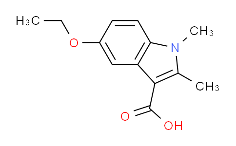 CAS No. 294195-10-1, 5-Ethoxy-1,2-dimethyl-1H-indole-3-carboxylic acid