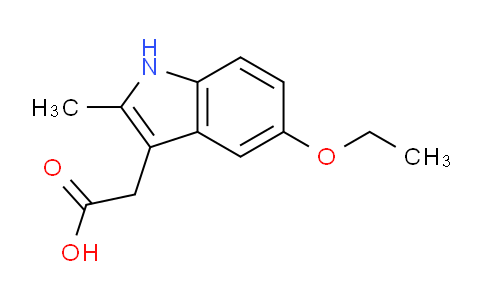 CAS No. 34024-46-9, 2-(5-Ethoxy-2-methyl-1H-indol-3-yl)acetic acid