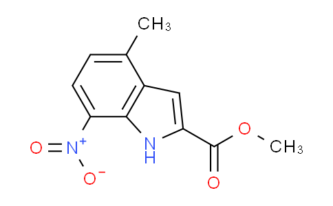 CAS No. 1956355-82-0, Methyl 4-methyl-7-nitro-1H-indole-2-carboxylate