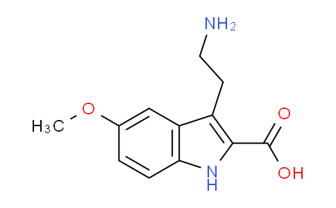 CAS No. 52648-13-2, 3-(2-Aminoethyl)-5-methoxy-1H-indole-2-carboxylic acid