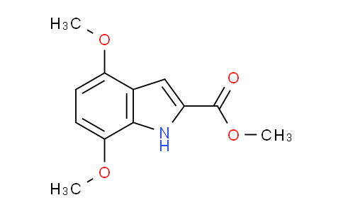CAS No. 187607-71-2, Methyl 4,7-dimethoxy-1H-indole-2-carboxylate