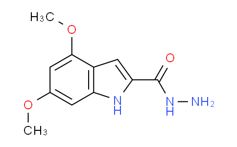 CAS No. 474398-80-6, 4,6-Dimethoxy-1H-indole-2-carbohydrazide