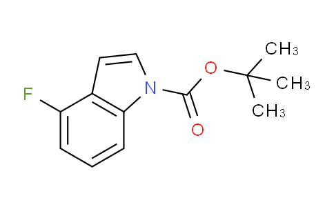 tert-Butyl 4-fluoro-1H-indole-1-carboxylate
