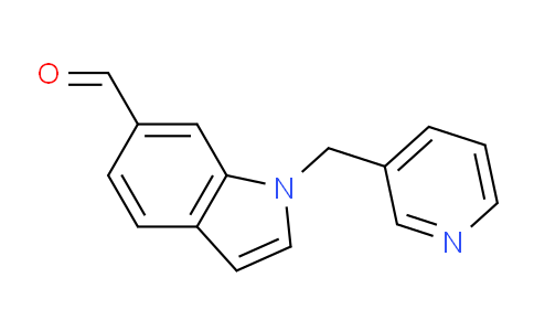CAS No. 1030429-74-3, 1-(Pyridin-3-ylmethyl)-1H-indole-6-carbaldehyde