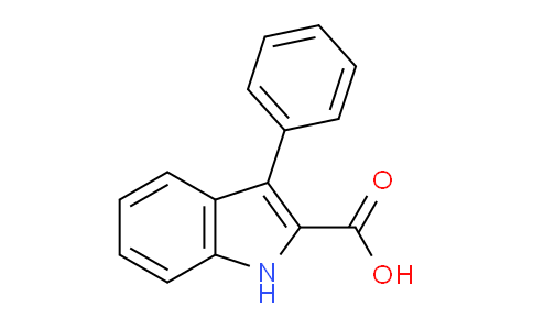 CAS No. 6915-67-9, 3-Phenyl-1H-indole-2-carboxylic acid