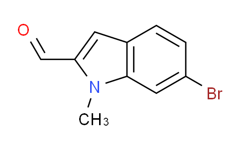 CAS No. 1382774-60-8, 6-Bromo-1-methyl-1H-indole-2-carbaldehyde