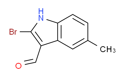CAS No. 1388058-58-9, 2-Bromo-5-methyl-1H-indole-3-carbaldehyde