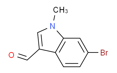 CAS No. 25055-65-6, 6-Bromo-1-methyl-1H-indole-3-carbaldehyde