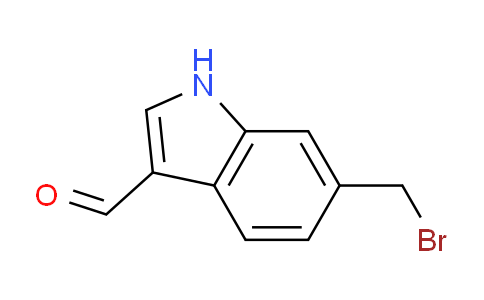 CAS No. 1934459-30-9, 6-(Bromomethyl)-1H-indole-3-carbaldehyde