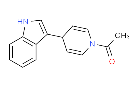 CAS No. 34981-12-9, 1-(4-(1H-Indol-3-yl)pyridin-1(4H)-yl)ethanone