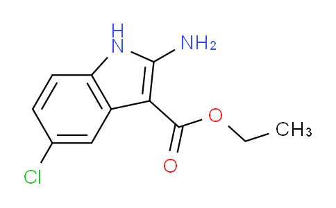 CAS No. 365547-91-7, Ethyl 2-amino-5-chloro-1H-indole-3-carboxylate